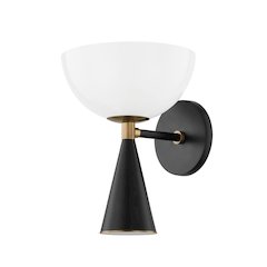 Payson Wall Sconce, Patina Brass