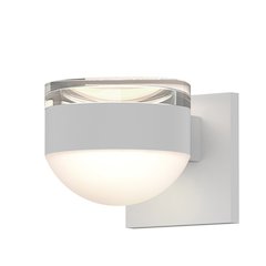 REALS Wall Sconce, Texture White