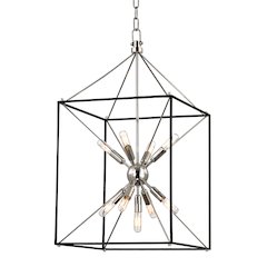 Glendale Lantern, Polished Nickel
