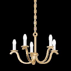 Jaclin Chandelier, Gold Leaf