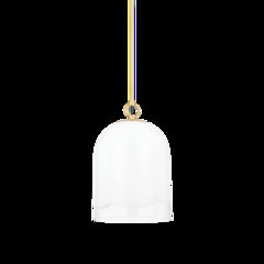 Lennon Pendant, Aged Brass