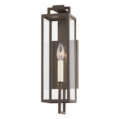 Beckham Exterior Wall Sconce, Textured Bronze