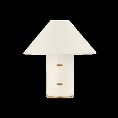 Bond Table Lamp, Patina Brass