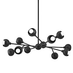 Colt Chandelier, Soft Black