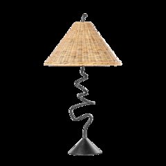 Alaric Table Lamp, Forged Iron