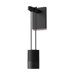 Suspenders Wall Sconce, Satin Black
