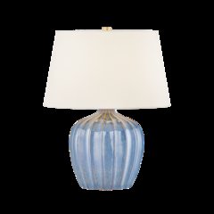 Myla Table Lamp, Aged Brass