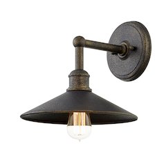 Shelton Exterior Wall Sconce, Vintage Bronze