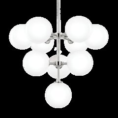 Ashleigh Chandelier, Polished Nickel