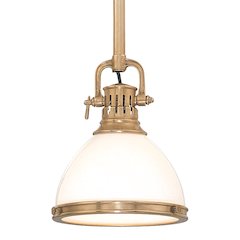Randolph Pendant, Aged Brass