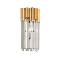 Charisma Wall Sconce, Gold Leaf