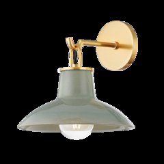 Pottersville Wall Sconce, Aged Brass