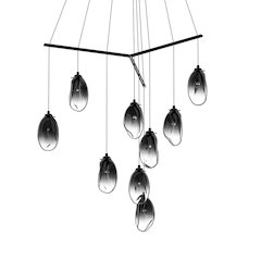 Liquid Pendant, Satin Black