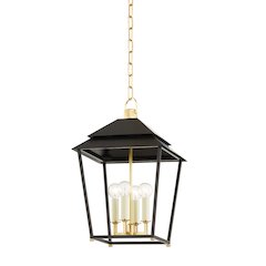 Natick Lantern, Aged Brass