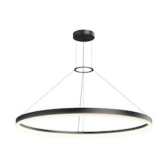 Corona Pendant, Satin Black