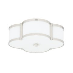 Chandler Flush Mount, Polished Nickel