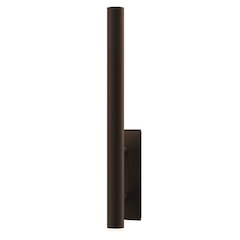 Flue Wall Sconce, Textured Bronze