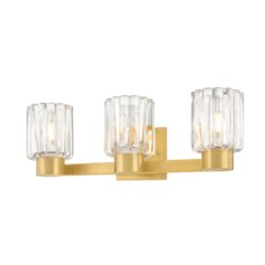 Danae Bath And Vanity, Aged Brass
