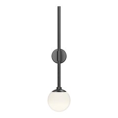 Sabon Wall Sconce, Satin Black