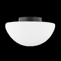 Andrea Flush Mount, Soft Black