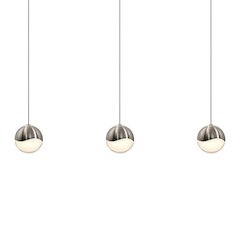 Grapes Pendant, Satin Nickel