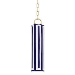 Brookville Pendant, Aged Brass