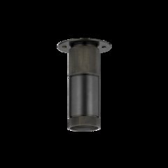 Dighton Flush Mount, Distressed Bronze