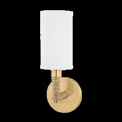 Dubois Wall Sconce, Aged Brass