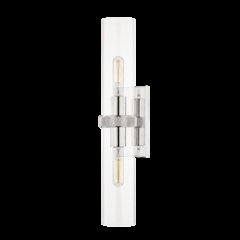 Briggs Wall Sconce, Polished Nickel