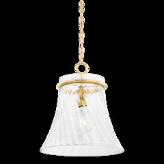 Cantana Pendant, Aged Brass