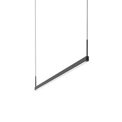 Thin-Line Pendant, Satin Black