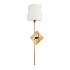 Cortland Wall Sconce, Aged Brass