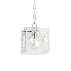Travis Lantern, Polished Nickel