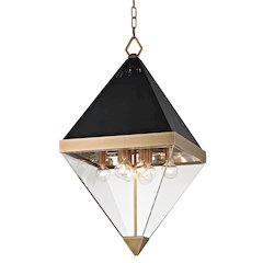 Coltrane Lantern, Aged Brass
