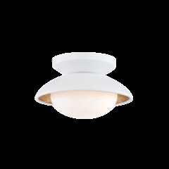 Cadence Semi Flush, White