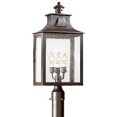 Newton Exterior Post, Soft Off Black