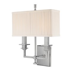 Berwick Wall Sconce, Polished Nickel