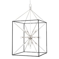Glendale Lantern, Polished Nickel