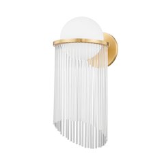 Celestial Wall Sconce, Aged Brass