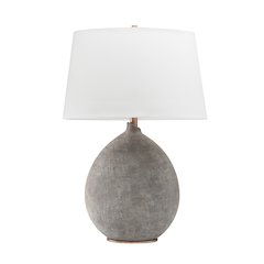 Denali Table Lamp, Gray