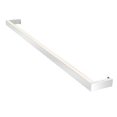Thin-Line Wall Sconce, Bright Satin Aluminum