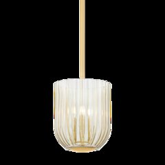 Cece Lantern, Aged Brass