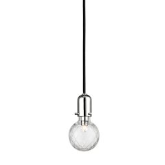 Marlow Pendant, Polished Nickel