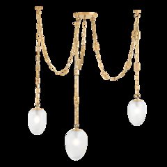 Daith Chandelier, Vintage Brass