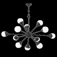 Ariana Chandelier, Soft Black