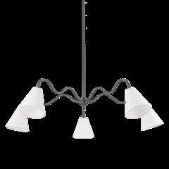 Onda Chandelier, Old Bronze