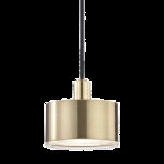 Nora Pendant, Aged Brass