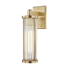 Marley Wall Sconce, Aged Brass