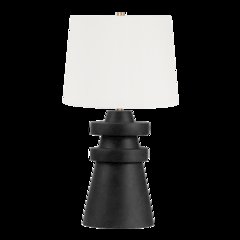Grover Table Lamp, Patina Brass