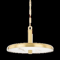 Reynolds Pendant, Aged Brass